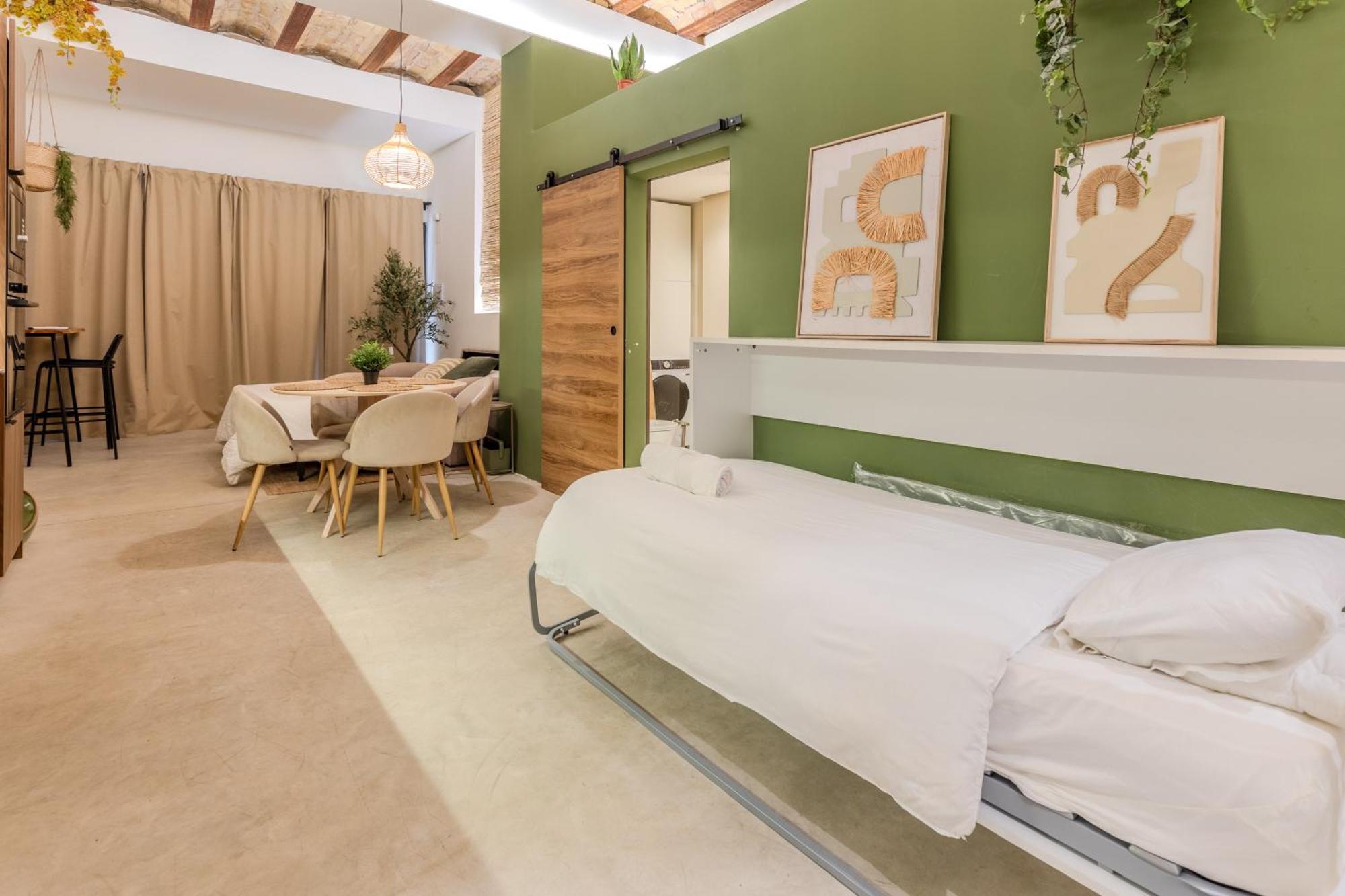 Green&Fresh Apartament Valencia Eksteriør billede